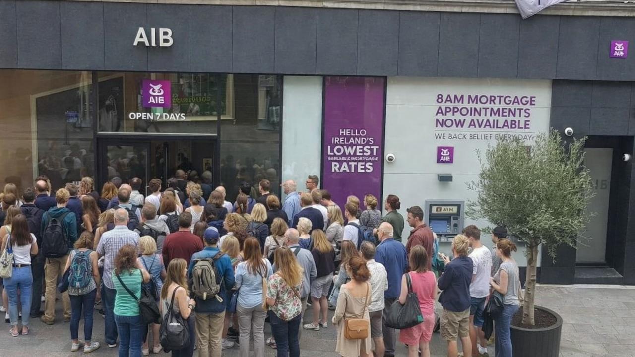 Long Queues at Bank Branches: An Irish Case Study